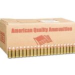 9mm – 250 Rounds – 115 grain FMJ – American Quality Ammunition by Armscor