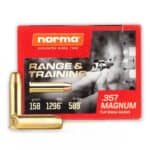 357 MAG NORMA – 1000 ROUND CASE – 158 GR FMJ