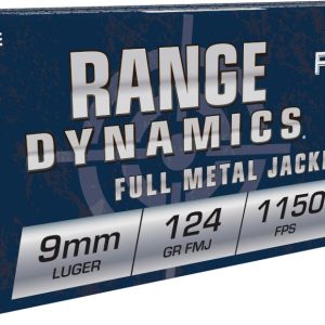 9MM FIOCCHI – 1000 ROUND CASE – 124 GR FMJ
