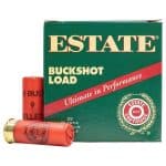 12 GAUGE ESTATE- 2-3/4″ 00 BUCKSHOT – 250 ROUNDS CASE