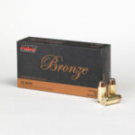 45 AUTO PMC BRONZE – 1000 ROUND CASE – 185 GRAIN JHP DEFENSE – BRASS CASE