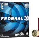 12 GAUGE FEDERAL TOPGUN – 7 1/2 SHOT – 250 ROUND CASE