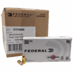 380 AUTO FEDERAL – 1000 ROUND CASE – 95 GR FMJ