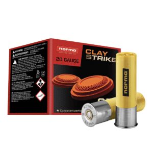 20 Gauge Norma 2-3/4in #8 shot 7/8oz – Clay Strike 250 Rounds