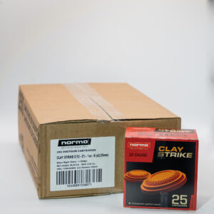 12 Gauge - Norma - 2-3/4in #8 shot 1oz - Clay Strike