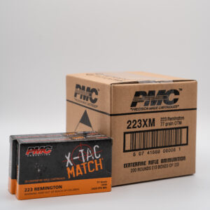 .223 Rem PMC X-TAC Match 77gr OTM