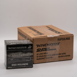 .22LR - Winchester Super Suppressed - 45Gr Copper-Plated Round Nose