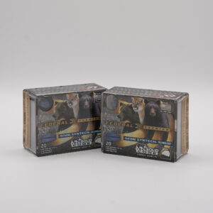 9mm Luger +P - Federal Premium - 147Gr Solid Core Synthetic Flat Nose - 20 Round Box