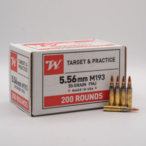 5.56X45 Nato M193 - Winchester USA - 200 Round Box - 55Gr FMJ