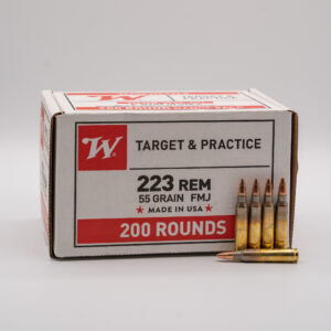 .223 REM - WINCHESTER - 200 ROUNDS - 55GR FMJ