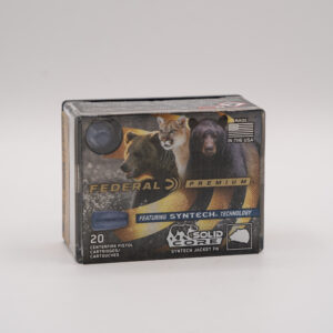 .45 Auto +P - Federal Premium - 240Gr Solid Core Synthetic Flat Nose - 20 Round Box