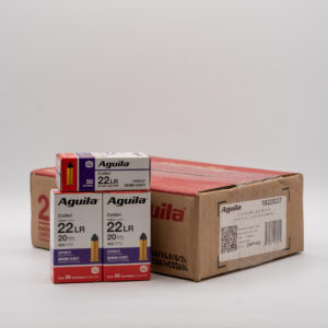 .22 LR - Aguila Colibri - 20 Grain Lead Round Nose Subsonic