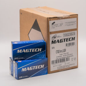 9mm Luger - Magtech Brass Case - 115Gr FMJ