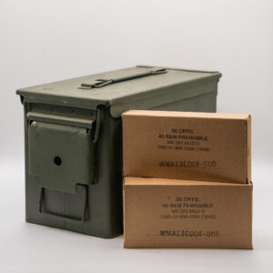 .40 S&W - Winchester - 135Gr Frangible - Military Surplus - 650 Round Can