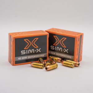 .40 S&W - Sim-X Defensecore - 58Gr Lead Free HP - 20 Rd Box