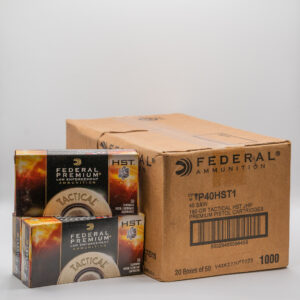 40 S&W - Federal Law Enforcement - 180 Grain HST Jacketed Hollow Point