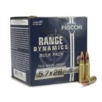 5.7x28mm Fiocchi 40gr FMJ – 150 Rounds