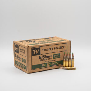 5.56mm Nato - Winchester - M855 62 Grain Green Tip FMJ