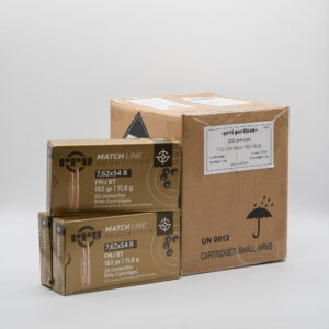 7.62x54R - Prvi Partizan Match - 182 Grain Full Metal Jacket