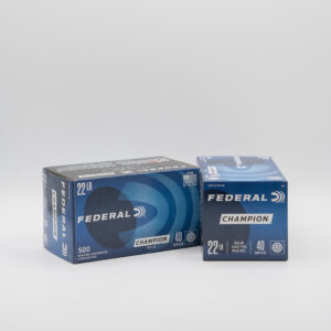 .22 Long Rifle - Federal Champion - 40 Grain Lead Round Nose