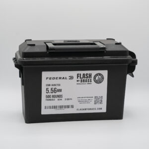 5.56mm NATO - Federal - 50gr Semi-Jacketed Frangible -  500rd Bulk Can
