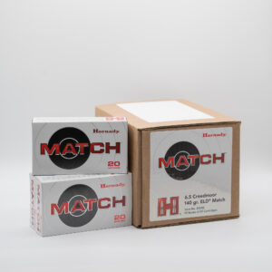 6.5 Creedmoor Hornady - 200 ROUND CASE - 140GR ELD MATCH